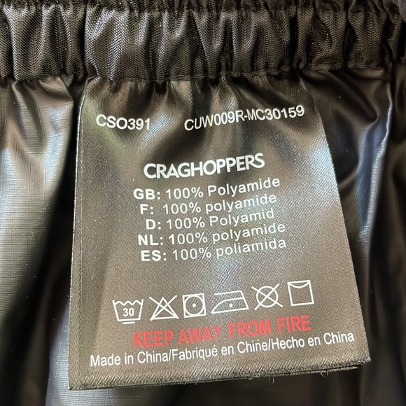 NWOT Craghoppers AQUADRY LITE Pants - Picture 7 of 12